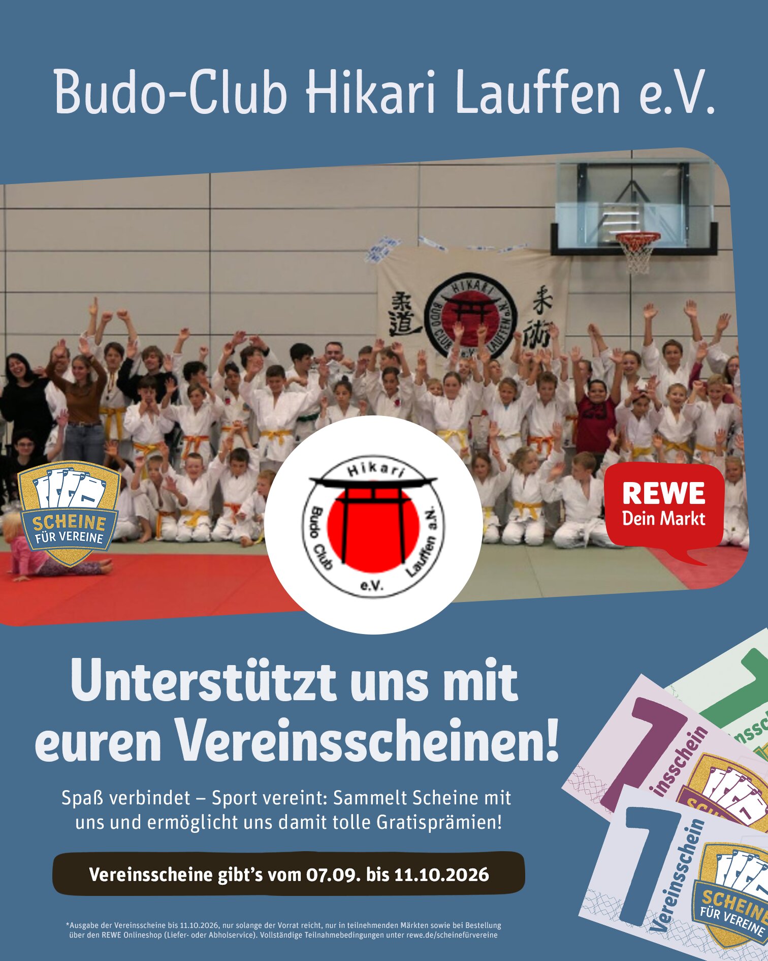 Neue Saison - neue Vereinsscheine